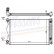 Radiator, engine cooling 60237A Nissens
