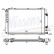 Radiator, engine cooling 60469A Nissens