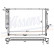 Radiator, engine cooling 60596A Nissens