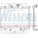 Radiator, engine cooling 606110 Nissens