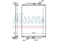 Radiator, engine cooling 6063660 Nissens
