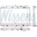 Radiator, engine cooling 606443 Nissens