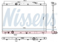 Radiator, engine cooling 606444 Nissens