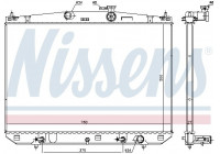 Radiator, engine cooling 606544 Nissens