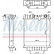 Radiator, engine cooling 606644 Nissens, Thumbnail 2