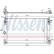 Radiator, engine cooling 606838 Nissens