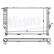 Radiator, engine cooling 60693A Nissens