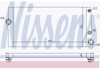 Radiator, engine cooling 60769 Nissens