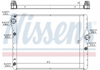 Radiator, engine cooling 60778 Nissens