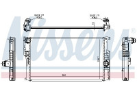 Radiator, engine cooling 60814 Nissens