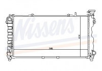 Radiator, engine cooling 61004 Nissens