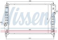 Radiator, engine cooling 61628 Nissens