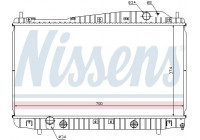 Radiator, engine cooling 61639 Nissens