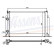 Radiator, engine cooling 61885A Nissens