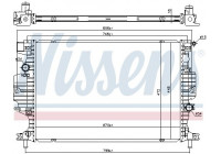 Radiator, engine cooling 620152 Nissens