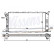Radiator, engine cooling 62057A Nissens