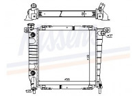 Radiator, engine cooling 620671 Nissens