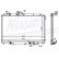Radiator, engine cooling 62444A Nissens