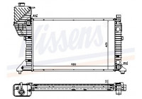 Radiator, engine cooling 62664A Nissens