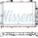 Radiator, engine cooling 62666A Nissens, Thumbnail 2