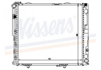 Radiator, engine cooling 62696A Nissens