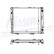 Radiator, engine cooling 62698A Nissens