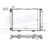 Radiator, engine cooling 62734A Nissens