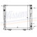 Radiator, engine cooling 62763A Nissens