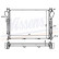 Radiator, engine cooling 62774A Nissens