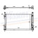 Radiator, engine cooling 62799A Nissens