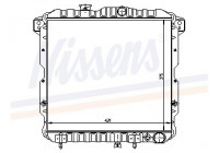 Radiator, engine cooling 62814 Nissens