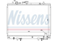 Radiator, engine cooling 628974 Nissens