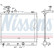 Radiator, engine cooling 628982 Nissens