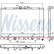 Radiator, engine cooling 628986 Nissens