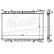 Radiator, engine cooling 62921A Nissens