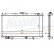 Radiator, engine cooling 62924A Nissens