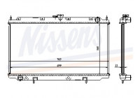 Radiator, engine cooling 62927A Nissens