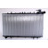 Radiator, engine cooling 62985 Nissens, Thumbnail 2