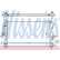 Radiator, engine cooling 630724 Nissens