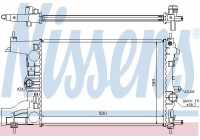 Radiator, engine cooling 630725 Nissens