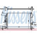 Radiator, engine cooling 630729 Nissens