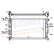 Radiator, engine cooling 63078 Nissens