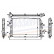 Radiator, engine cooling 63115A Nissens