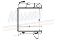 Radiator, engine cooling 63460 Nissens
