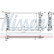 Radiator, engine cooling 63576A Nissens, Thumbnail 2