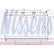 Radiator, engine cooling 636003 Nissens