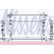 Radiator, engine cooling 637602 Nissens