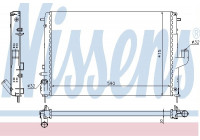 Radiator, engine cooling 637613 Nissens