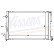 Radiator, engine cooling 63851A Nissens