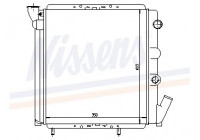 Radiator, engine cooling 63869 Nissens